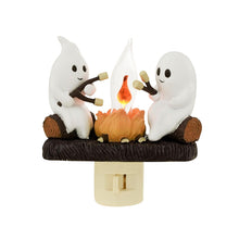 Laden Sie das Bild in den Galerie-Viewer, Halloween-Geister Lagerfeuer flackerndes Nachtlicht