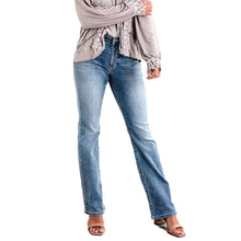 Laden Sie das Bild in den Galerie-Viewer, Stretch-Skinny-Jeans mit hoher Taille