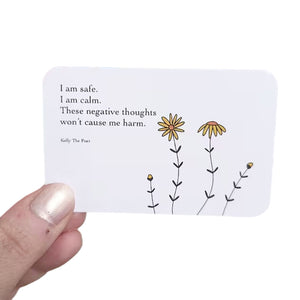 Angst-Affirmations-Kartenpaket