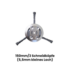 Saker Mähkopf aus Stahldraht