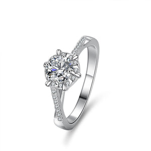 Raffinierter klassischer verstellbarer Ring