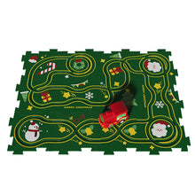 Laden Sie das Bild in den Galerie-Viewer, Puzzlespielzeug für Kinder mit Schienenfahrzeugen