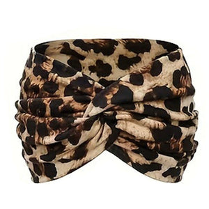 Bedrucktes Cross-Yoga-Stirnband