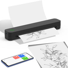 Laden Sie das Bild in den Galerie-Viewer, Tragbarer Thermodrucker