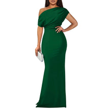 Laden Sie das Bild in den Galerie-Viewer, Ärmelloses, schulterfreies Kleid