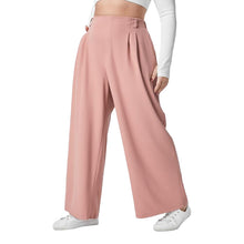 Laden Sie das Bild in den Galerie-Viewer, High-Waist Weite Damen-Hose