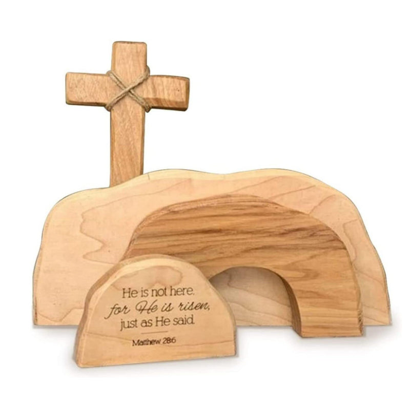 Ostern Szene hölzerne Dekoration