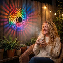 Laden Sie das Bild in den Galerie-Viewer, Solar-Mandala-Projektor-Wandleuchte