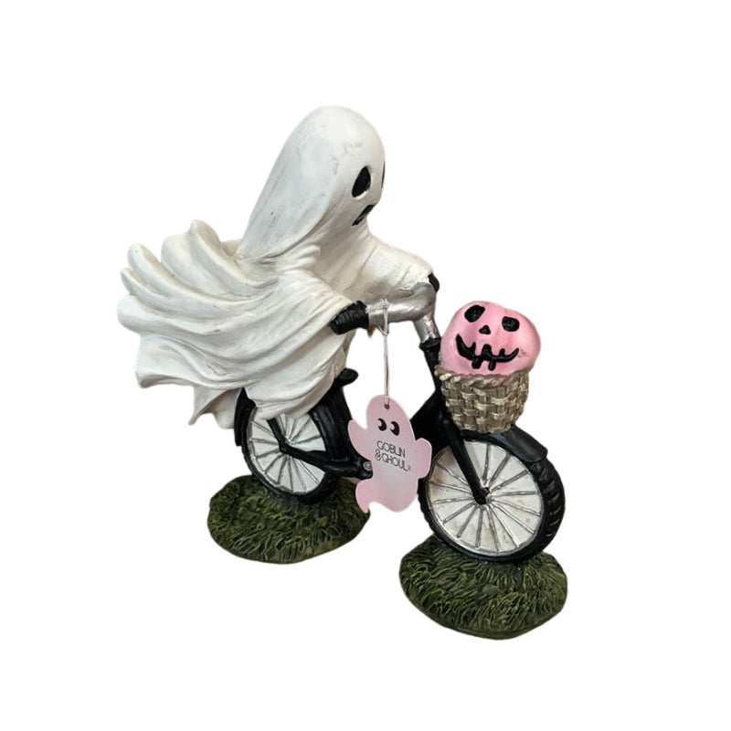 Geisterreitendes Fahrradornament, Halloween-Dekoration