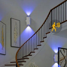 Laden Sie das Bild in den Galerie-Viewer, Intelligente Bewegungsmelder-Wandlampe mit Farbverlauf