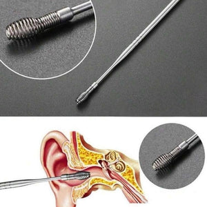 6-teiliges Edelstahl Ohrpflege-Set