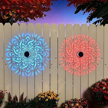Laden Sie das Bild in den Galerie-Viewer, Solar-Mandala-Projektor-Wandleuchte