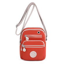 Laden Sie das Bild in den Galerie-Viewer, Nylon-Umhängegürteltasche für Damen mit mehreren Taschen