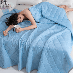 Doppelseitige Sommerdecke mit Kühlfunktion