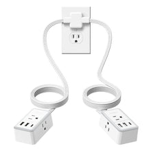 Laden Sie das Bild in den Galerie-Viewer, 6-in-1 Doppel-Verlängerungskabel-Steckdosenleiste