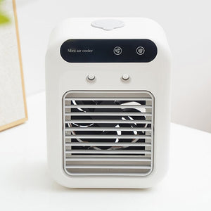 3-in-1 Tragbarer Kühlventilator mit 2-Stufen-Nebelfunktion