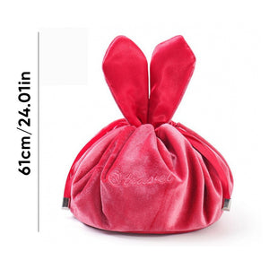 Kosmetiktasche mit Hasenohren