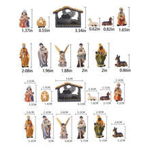 Laden Sie das Bild in den Galerie-Viewer, Krippenfiguren-Set