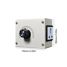 Laden Sie das Bild in den Galerie-Viewer, 220-V-Drehzahlminderer Hochleistungs-Thyristor-Elektronikminderer