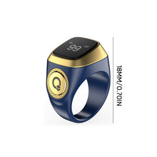 Laden Sie das Bild in den Galerie-Viewer, Intelligenter elektronischer Ringzähler zur Gebetserinnerung