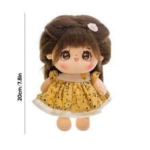 Laden Sie das Bild in den Galerie-Viewer, Plüschpuppe mit wechselbarer Kleidung