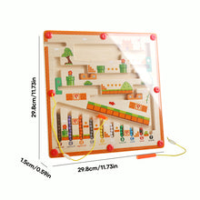 Laden Sie das Bild in den Galerie-Viewer, Zahlenlabyrinth aus Holz