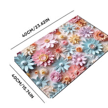 Laden Sie das Bild in den Galerie-Viewer, 3D-Blumen-Fußmatte