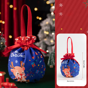 Weihnachtliche Apfel-Geschenktüte