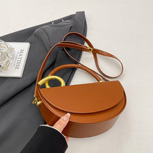 Laden Sie das Bild in den Galerie-Viewer, Damen Mode Einfarbige Handtasche
