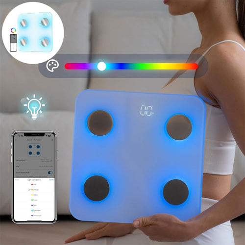 Smarte Bluetooth Körperfettwaage mit BMI