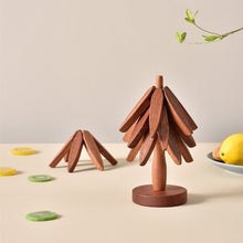 Laden Sie das Bild in den Galerie-Viewer, Ein Baum Solides Holz Isolierunterlage