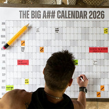 Laden Sie das Bild in den Galerie-Viewer, Großformatiger Wandkalender