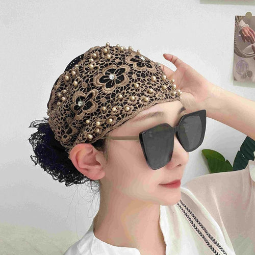 Plum Blossom Hollow Perlenbreites Stirnband