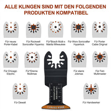 Laden Sie das Bild in den Galerie-Viewer, Allgemeine gebogene Sägeblätter für die Holzbearbeitung (20 Stück)