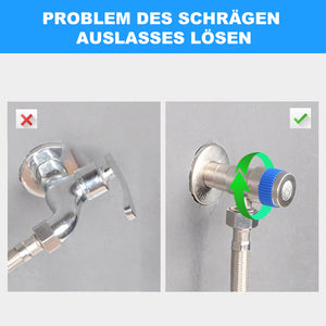 Drehbares dreieckiges Ventil