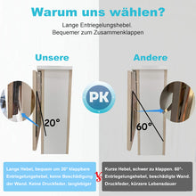 Laden Sie das Bild in den Galerie-Viewer, Dreieckige Trennwandklammer aus Edelstahl