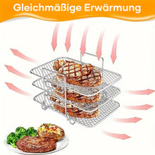 Laden Sie das Bild in den Galerie-Viewer, Mehrschichtiger Edelstahlgrill