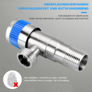 Drehbares dreieckiges Ventil