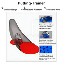 Laden Sie das Bild in den Galerie-Viewer, Golf-Putting-Trainer (Automatischer Rückprall)