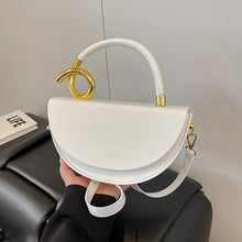 Laden Sie das Bild in den Galerie-Viewer, Damen Mode Einfarbige Handtasche