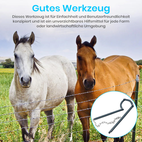 Manuelle Zaunreparatur-Halterung