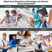 Laden Sie das Bild in den Galerie-Viewer, Kabelloser Bluetooth-Thermodrucker
