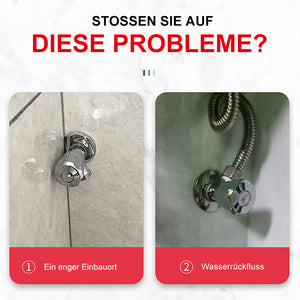 Drehbares dreieckiges Ventil