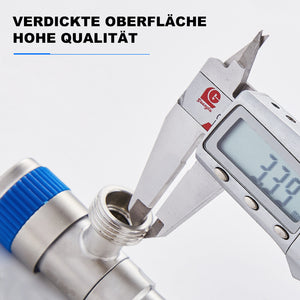 Drehbares dreieckiges Ventil