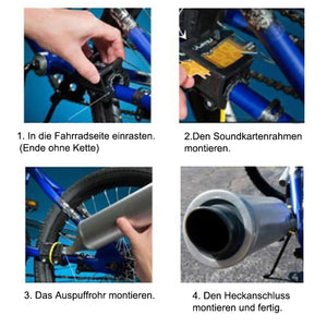 Fahrradauspuffrohr