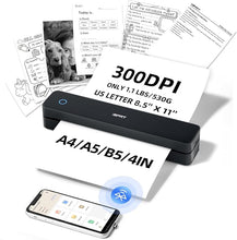 Laden Sie das Bild in den Galerie-Viewer, Tragbarer Thermodrucker