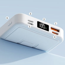 Laden Sie das Bild in den Galerie-Viewer, Drahtlose tragbare magnetische Powerbank