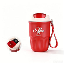 Laden Sie das Bild in den Galerie-Viewer, Edelstahl-Isolier-Reisetasse für Kaffee