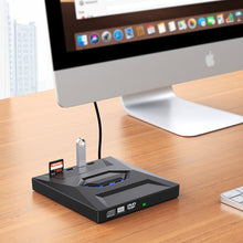 Laden Sie das Bild in den Galerie-Viewer, 7-in-1 Externes USB DVD-Laufwerk &amp; Blu-ray-Player