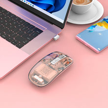 Laden Sie das Bild in den Galerie-Viewer, Kabellose transparente Bluetooth-Maus